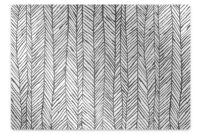 Mata pod biurko Wzór jodełka