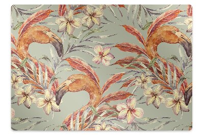 Mata ochronna pod krzesło Obraz piękny ptaki