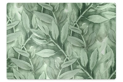 Podkładka pod krzesło Gładkie listki