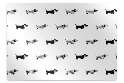 Podkładka pod krzesło Psi świat