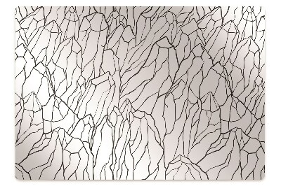 Mata ochronna pod krzesło Szkicowany krajobraz