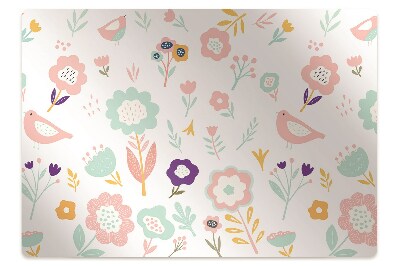 Dywanik pod fotel gamingowy Wróble