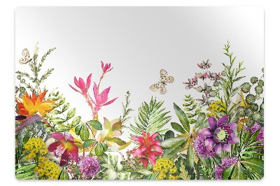 Podkładka pod krzesło Rośliny egzotyczne