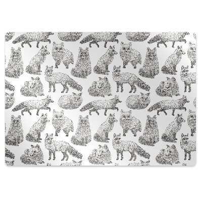 Mata pod krzesło Zwierzątka dla dzieci