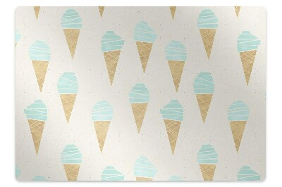 Mata pod krzesło Lodowy motyw