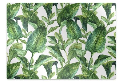 Mata pod krzesło Listki bananowca