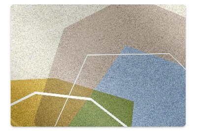 Podkładka pod fotel Kolorowe pola