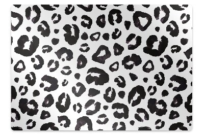 Mata pod krzesło biurowe Ślady na śniegu