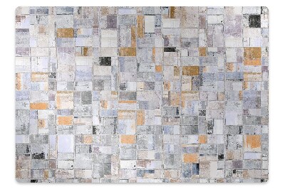 Dywanik pod krzesło obrotowe Barwne kafelki