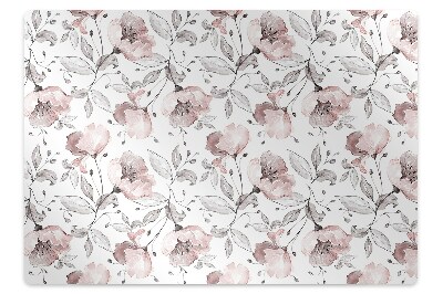 Mata pod krzesło Malowane maki