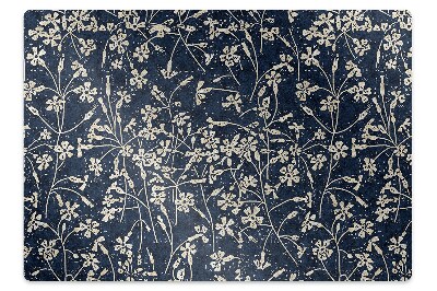 Mata pod biurko Dekoracja z kwiatów