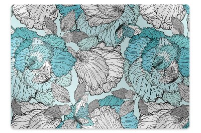 Podkładka pod krzesło Zestawienie kwiatowe