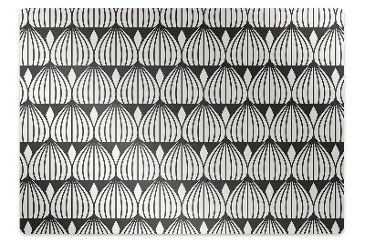 Mata pod krzesło biurowe Retro motyw