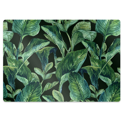 Mata ochronna pod krzesło Egzotyczne listki