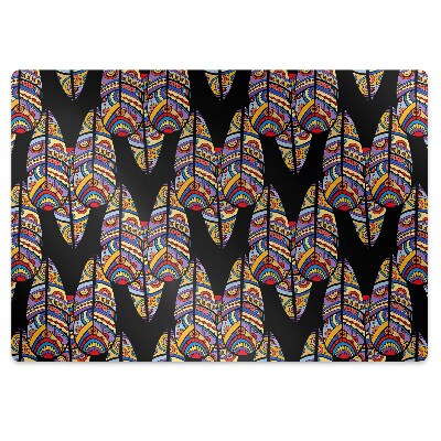 Mata pod fotel biurowy Indiańska sztuka