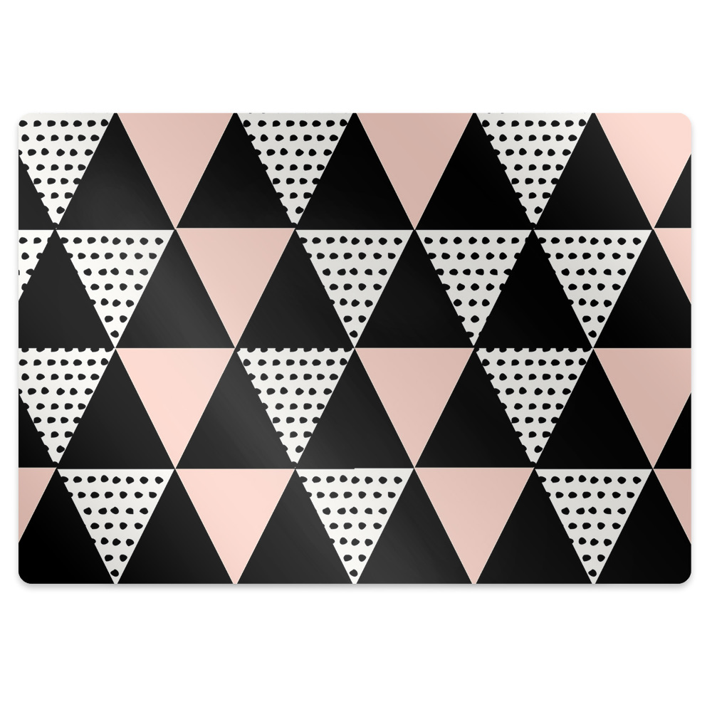 Mata pod fotel biurowy Geometryczne figury geometryczne