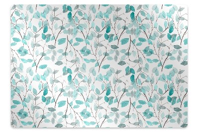 Mata pod krzesło Akwarela listki