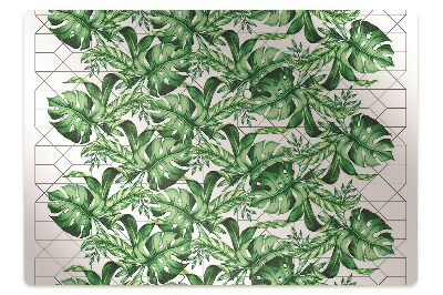 Mata pod krzesło Czarny wzór