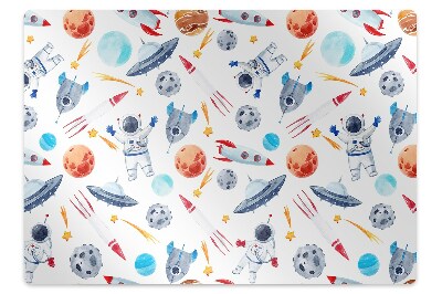 Mata pod krzesło biurowe Lot w kosmos