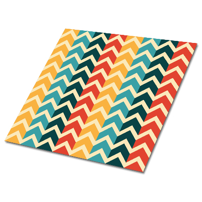 Samoprzylepne kafelki pcv Kolorowy wzór vintage