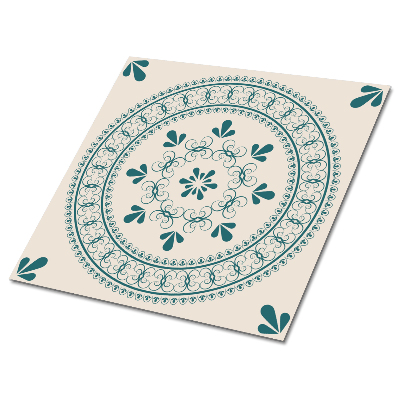 Samoprzylepne płytki podłogowe Orientalne zdobienie