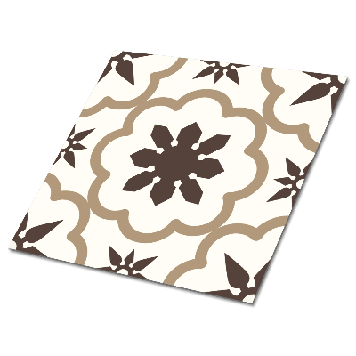 Samoprzylepne płytki na podłogę Brązowo-szary wzór