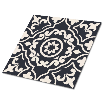 Samoprzylepne płytki na podłogę Egzotyczny popielaty motyw