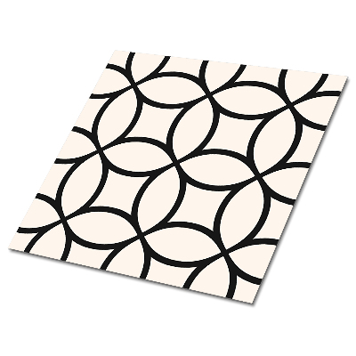 Samoprzylepne płytki na podłogę Artystyczne koła