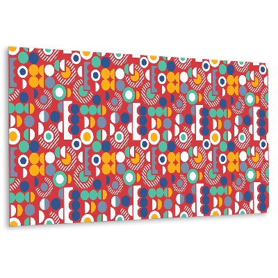 Panel na ścianę Geometryczny wzór retro