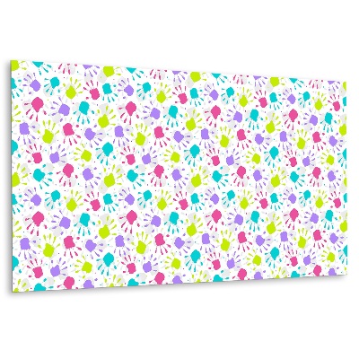 Panel na ścianę Motyw odciski dłoni