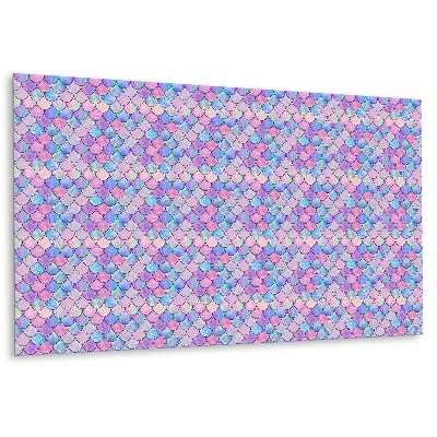 Okładzina winylowa na ścianę Barwne łuski ryb