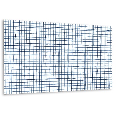 Okładzina winylowa na ścianę we wzory w formie kraty