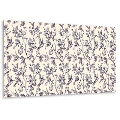 Panel ścienny dekoracyjny Motyw ptaków na drzewie