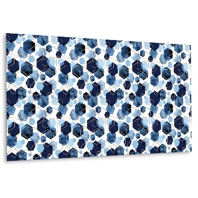 Okładzina winylowa na ścianę z abstrakcją geometryczną