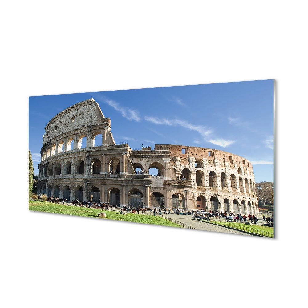 Obraz na szkle Rzym Ruiny Koloseum