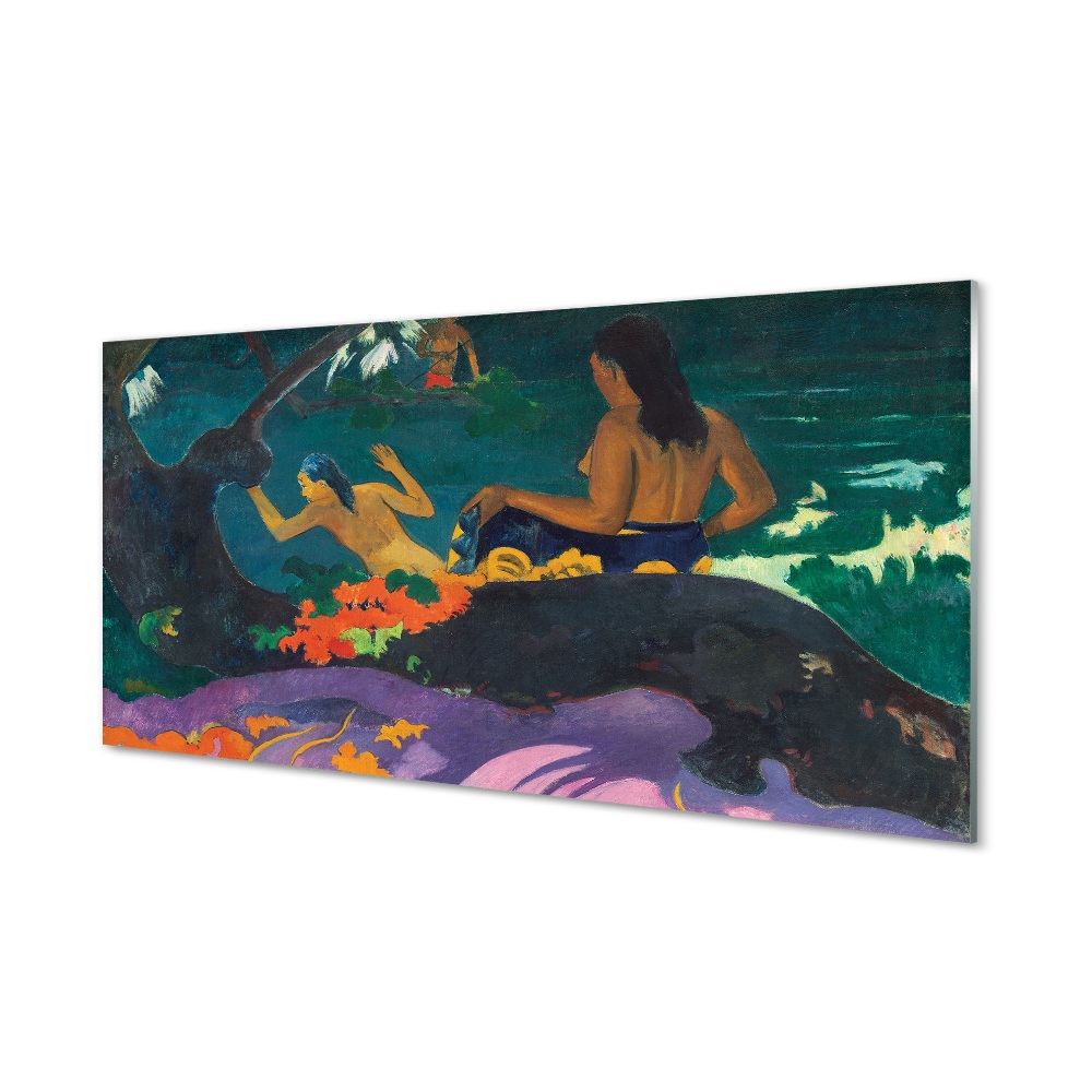 Obraz na szkle Paul Gauguin - Fatata te Miti (Nad morzem)