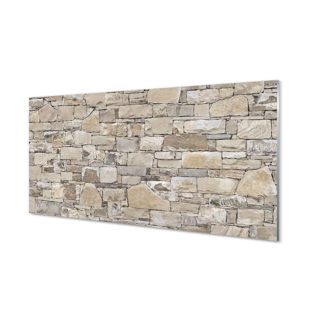 Obraz na szkle Kamień mur ściana