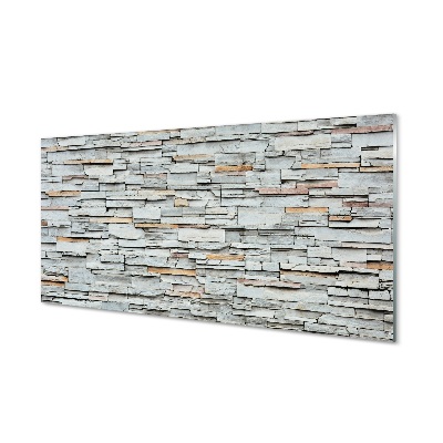 Obraz na szkle Ściana z kamiennych cegieł