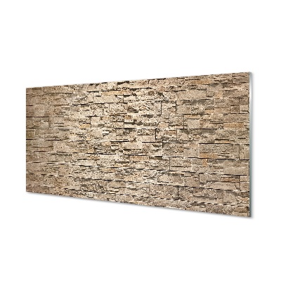 Obraz na szkle Mur z kamiennych cegieł