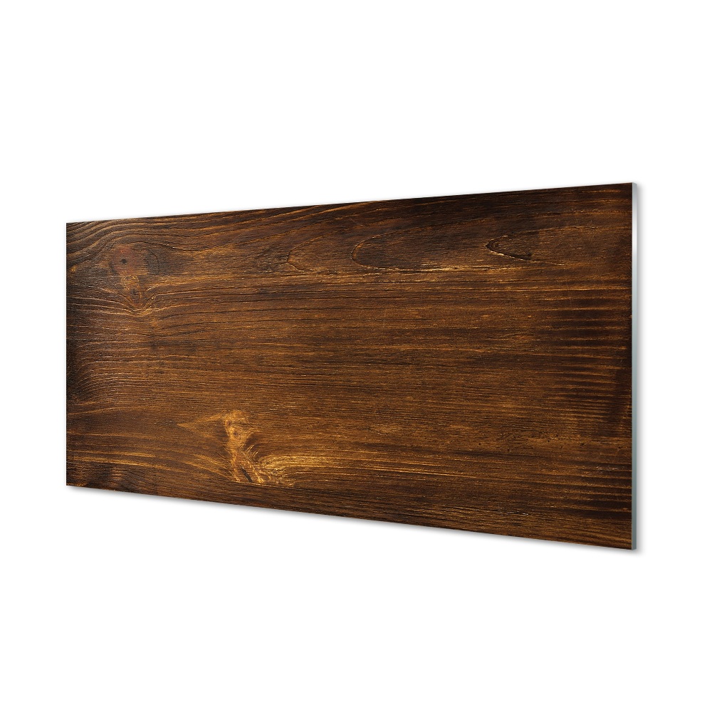 Obraz na szkle Drewno z widocznymi słojami i sękami