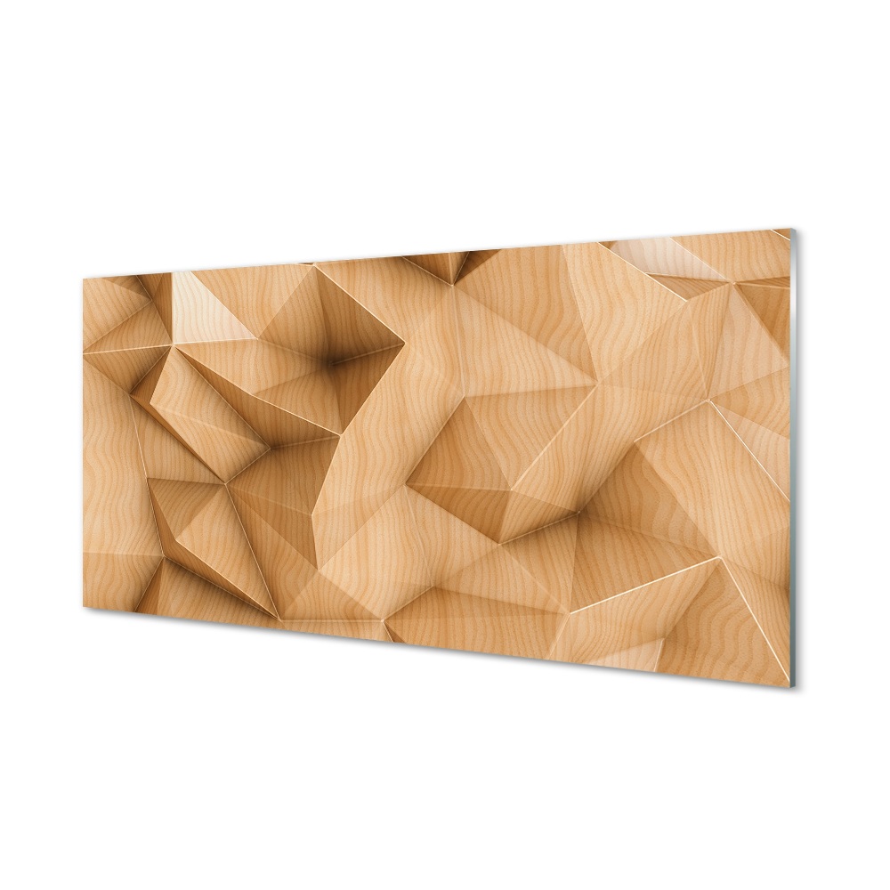 Obraz na szkle Drewno o wyrazistej strukturze słojów