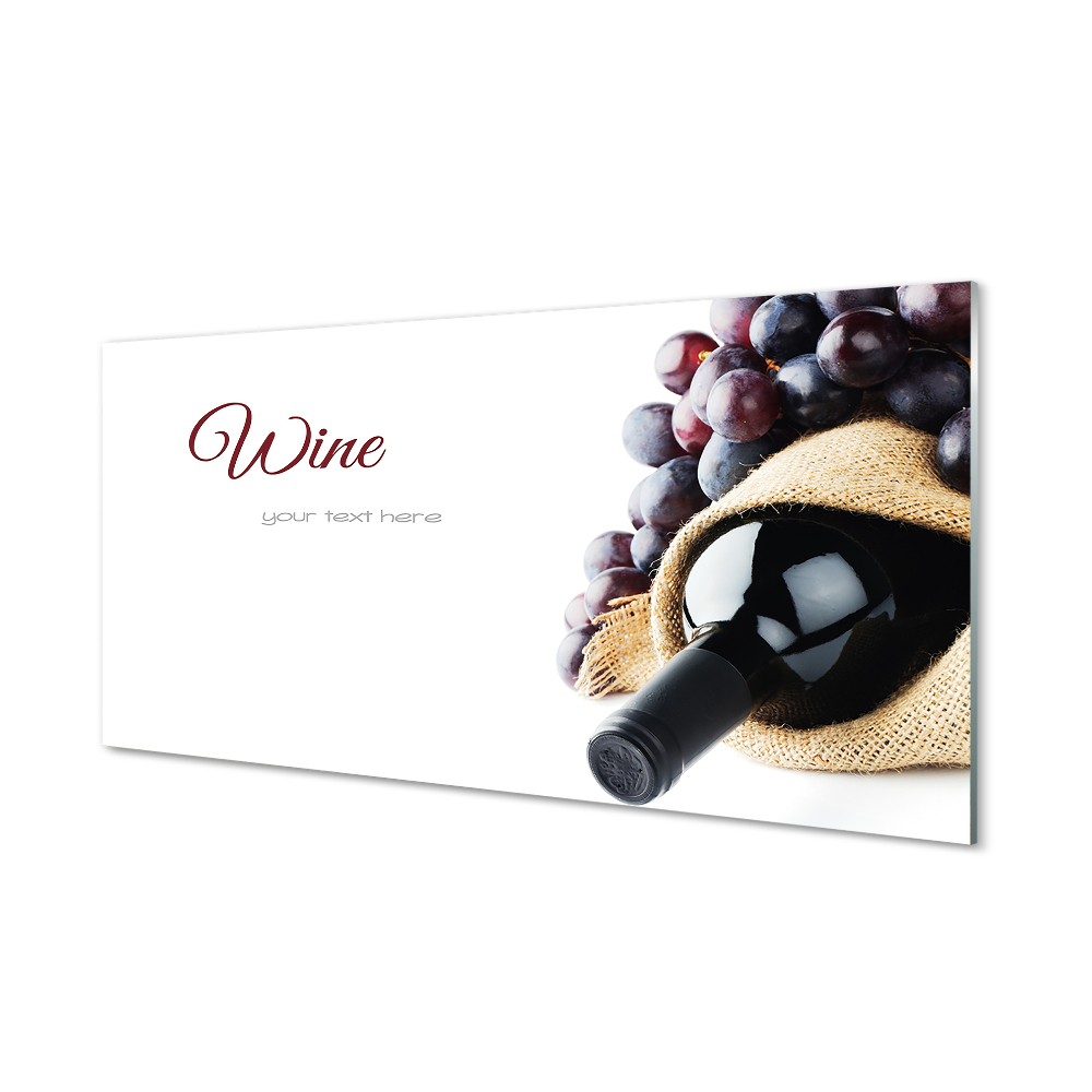 Obraz na szkle Winogrona wino Wine