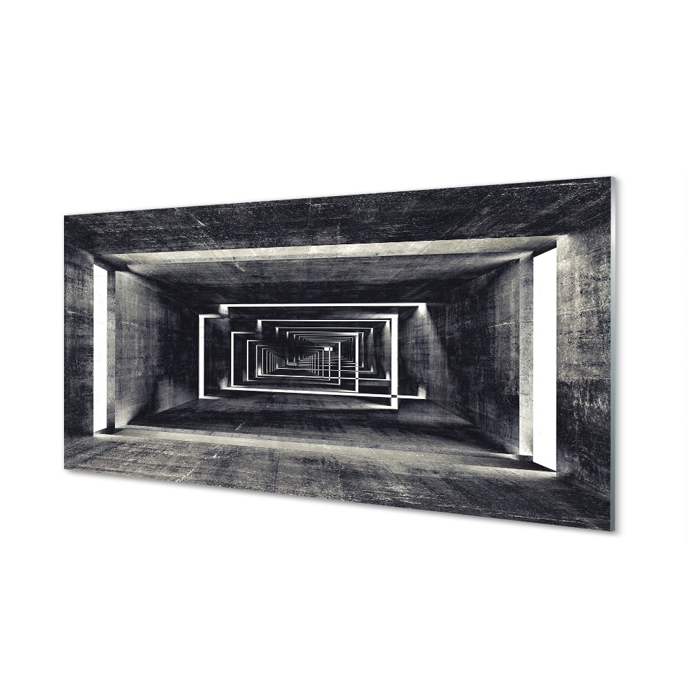 Obraz na szkle Tunel z cementu