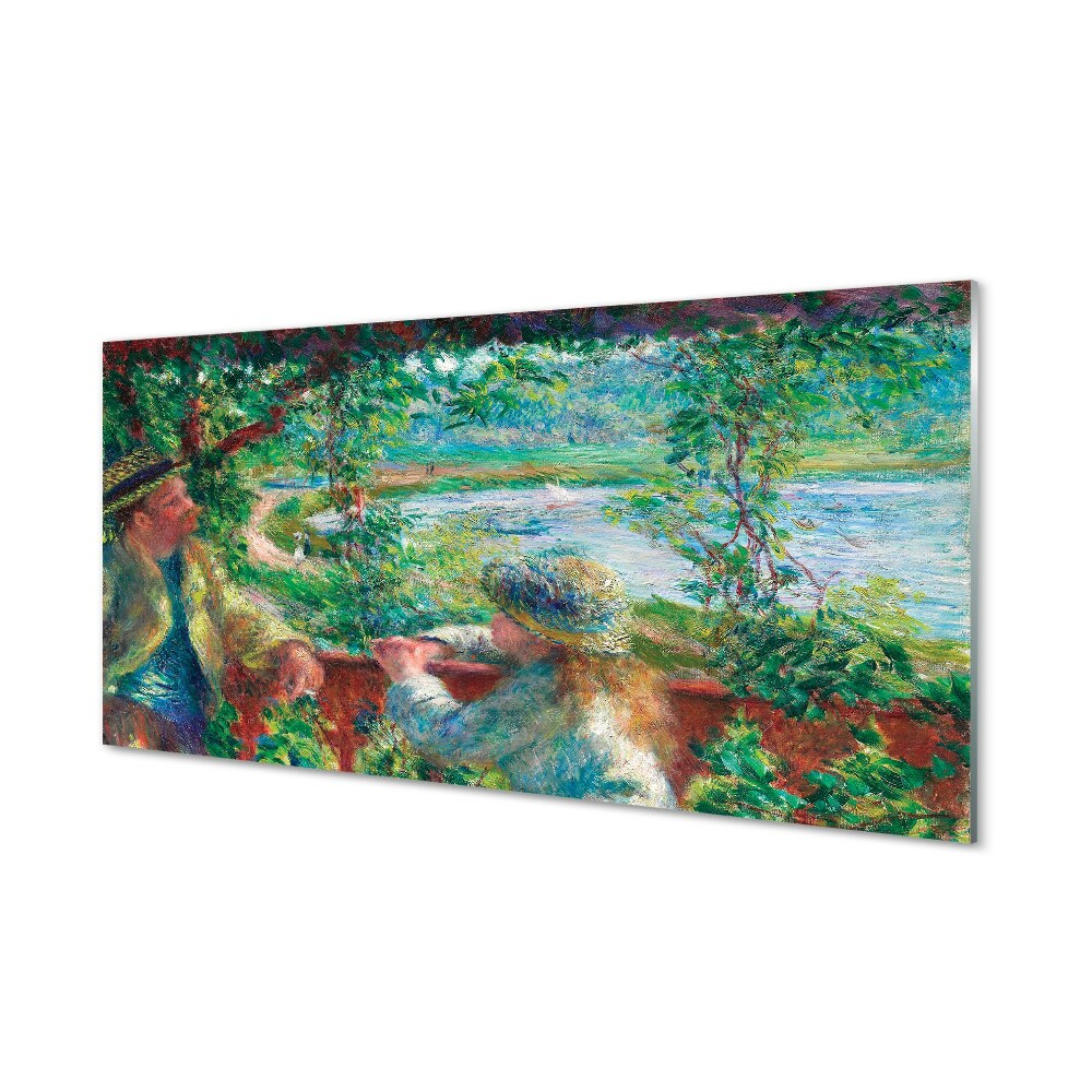 Obraz na szkle Pierre Auguste Renoir - Nad wodą
