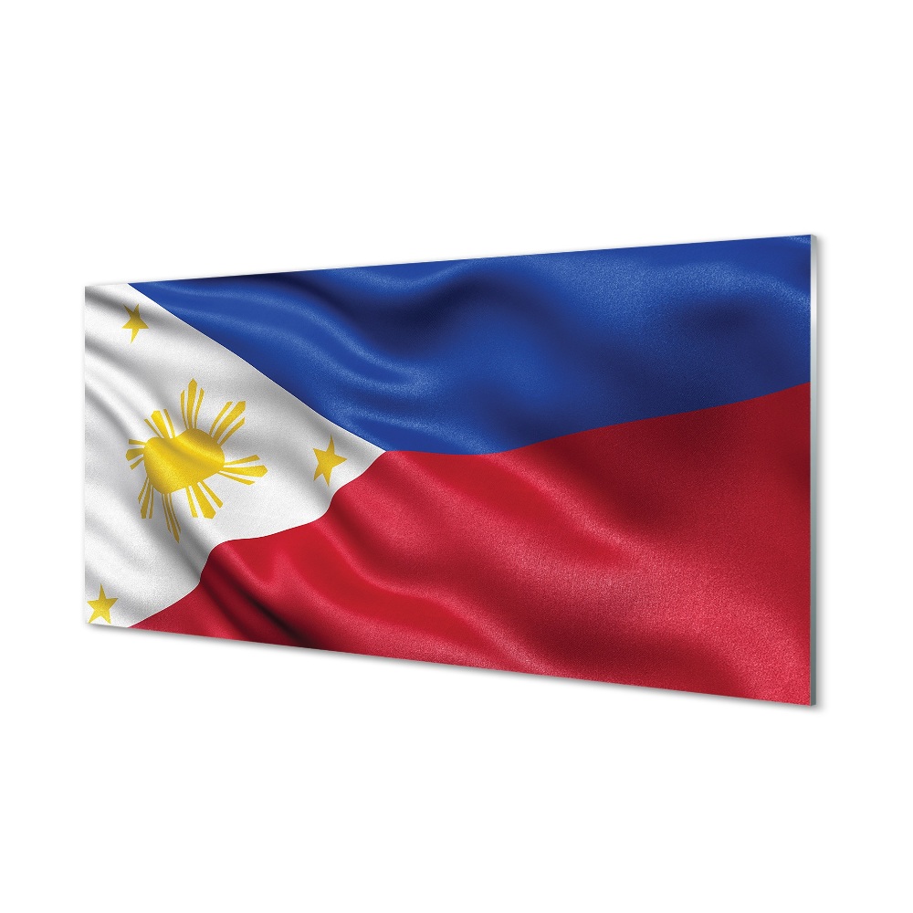 Obraz na szkle Flaga Filipin