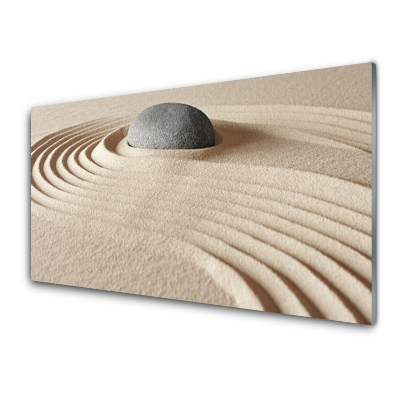 Obraz na Szkle Piasek kamień