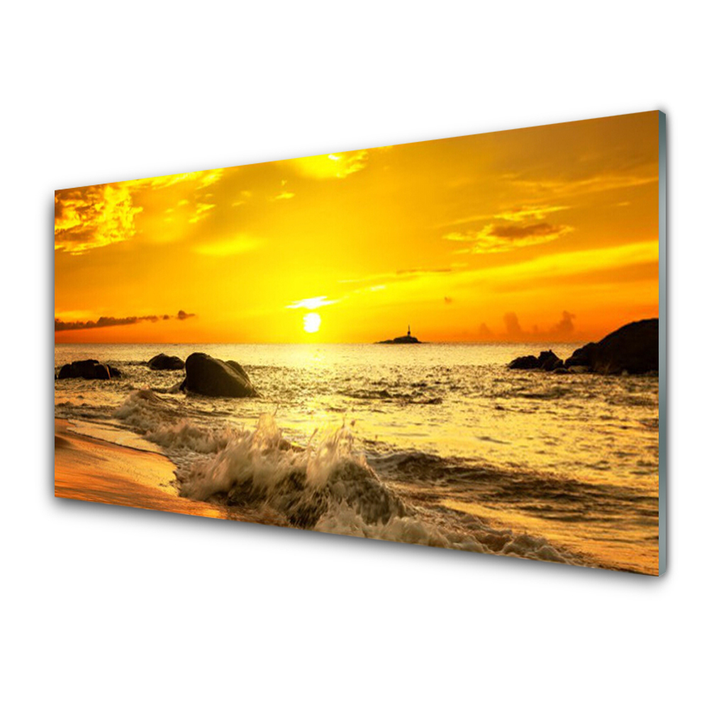 Obraz na Szkle Ocean Plaża Słońce