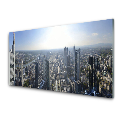Obraz na Szkle Widok miasta z góry