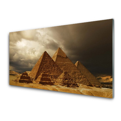 Obraz na Szkle Piramidy w Gizie