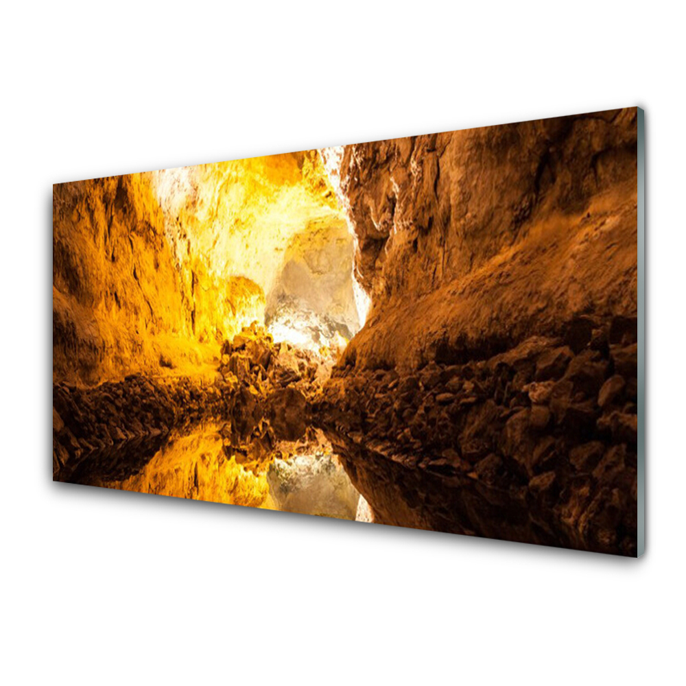 Obraz Szklany Wnętrze jaskini